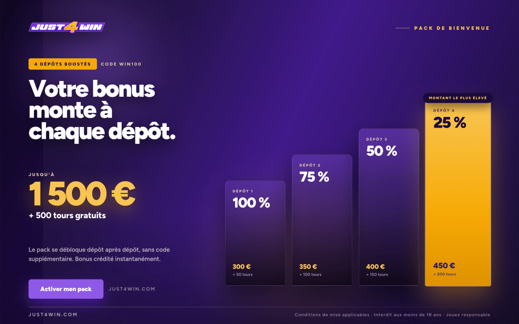 bonus Just 4 Win