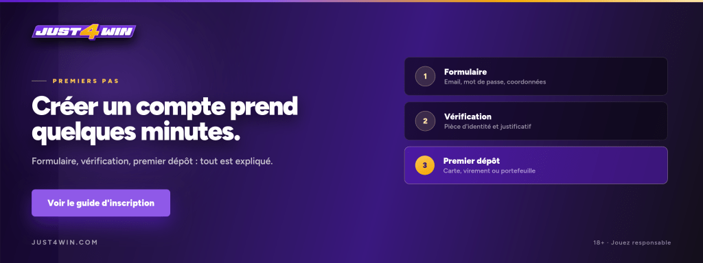 compte Just 4 Win